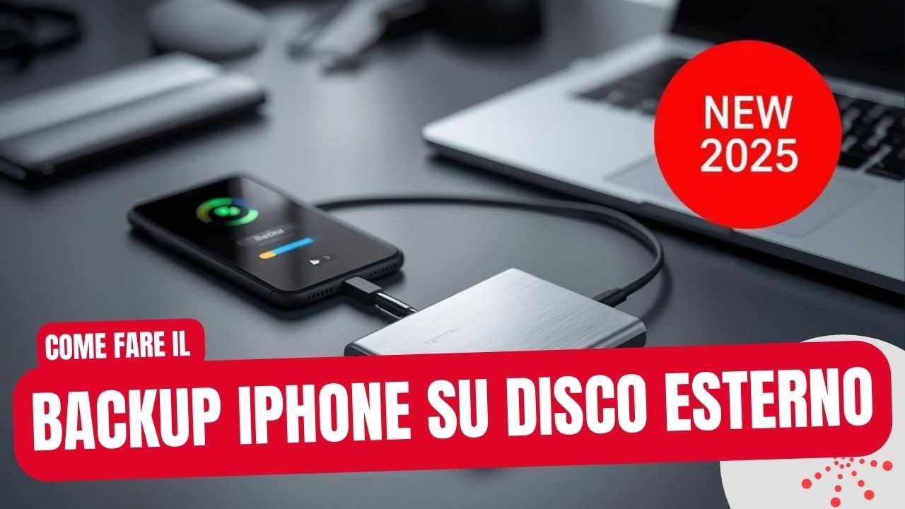 Backup iPhone su Disco Esterno (per tutta la famiglia) – Anche se il Mac è Pieno!