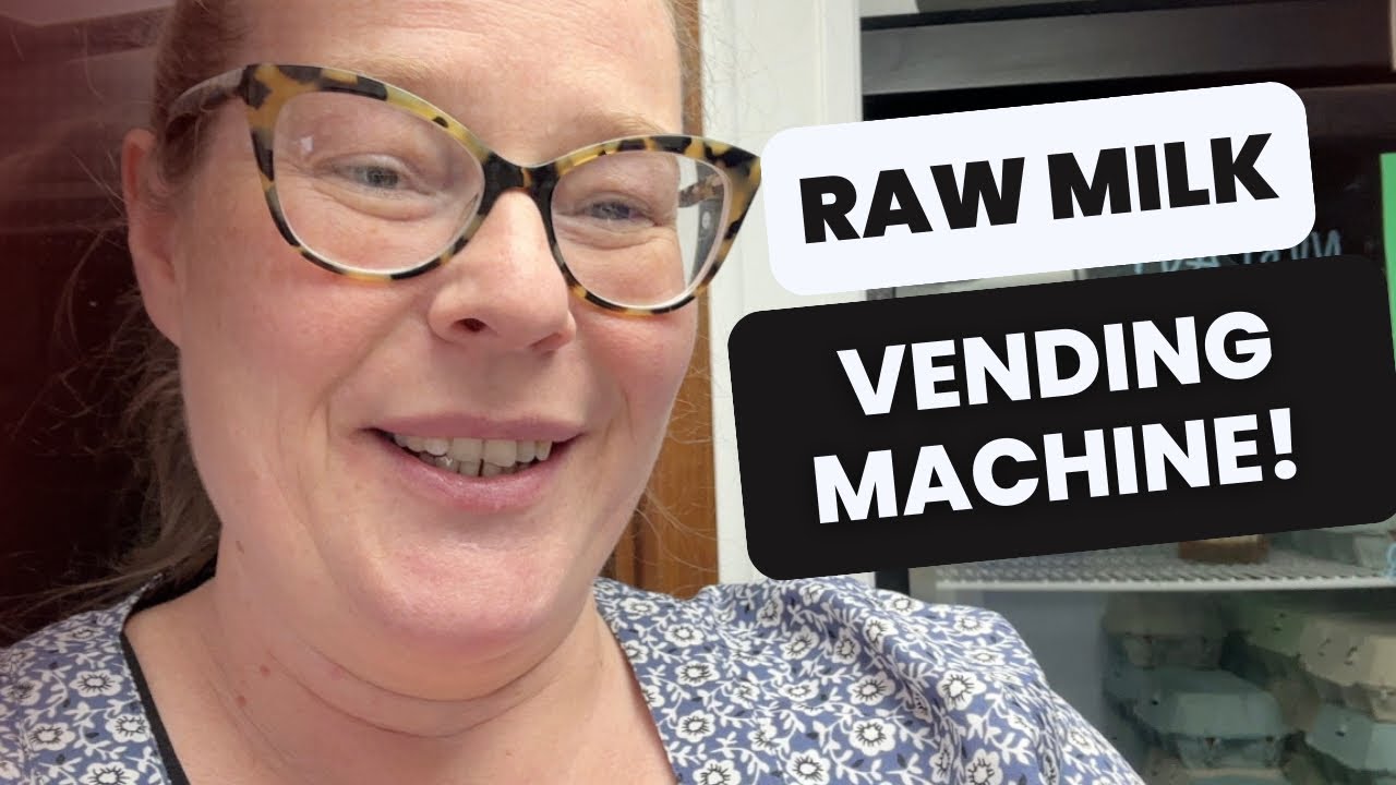 Come and buy RAW milk with us! Raw milk vending machine in the UK