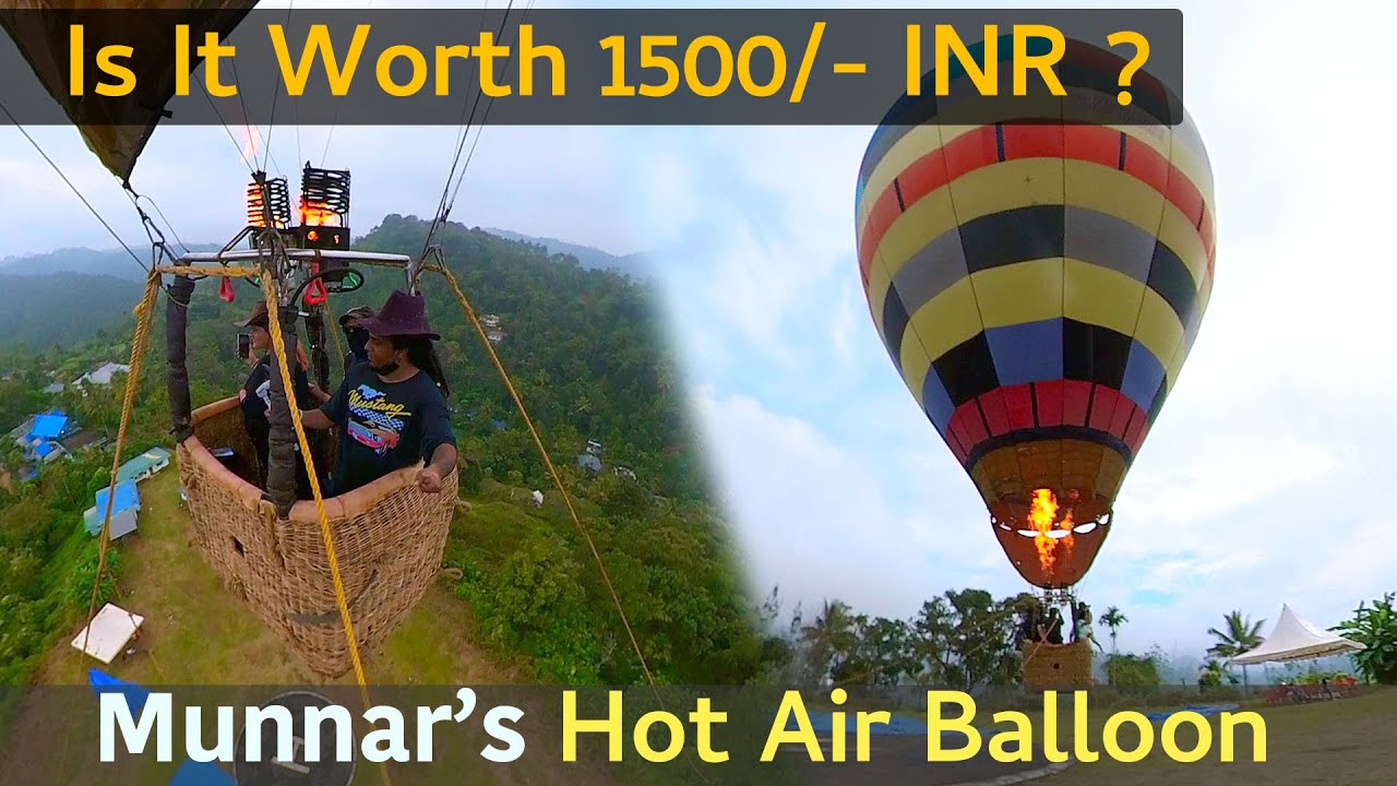 Our First Hot Air Balloon Ride | Spice Garden Visit | Munnar Diaries Episode 4