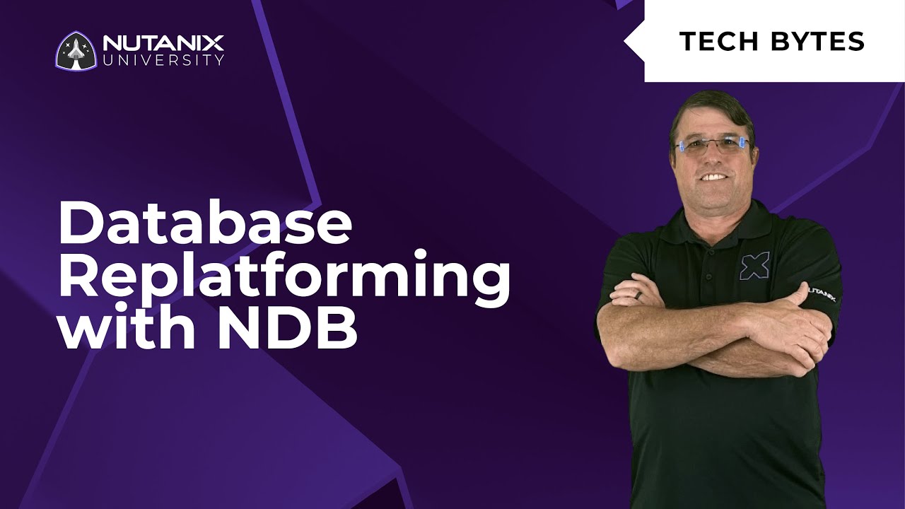 Как перенести базу данных на новый сервер с помощью Nutanix Database Service | Tech Bytes