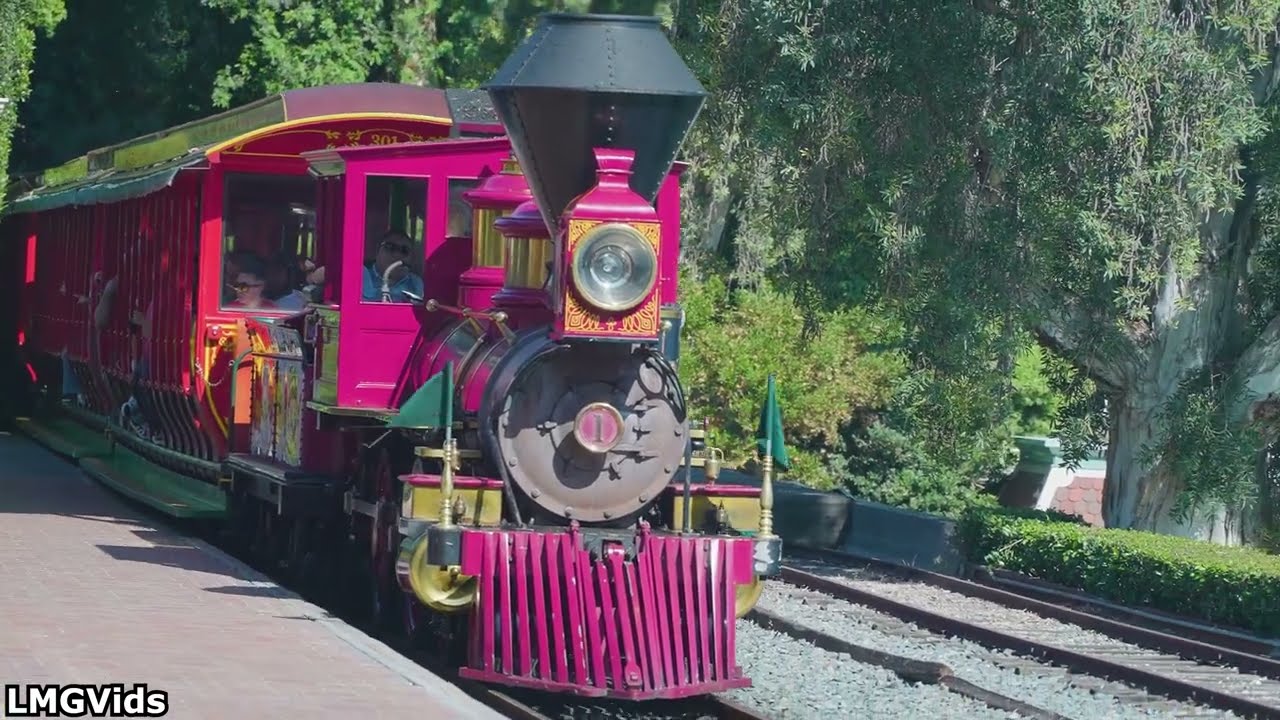 [2023 POV] DISNEYLAND RAILROAD - GRAND CIRCLE TOUR - 4K 60FPS | DISNEYLAND RESORT, CALIFORNIA