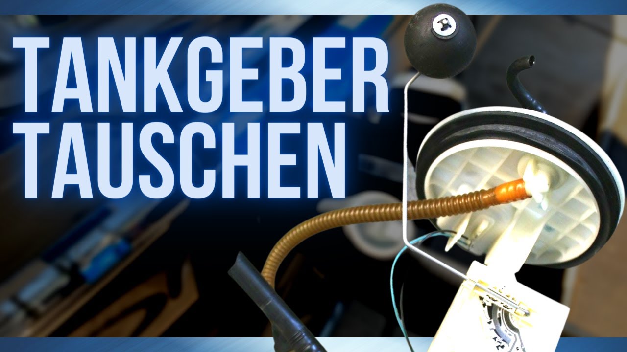 Tankgeber Kraftstoffvorratsgeber 2 (G169) wechseln Audi A4 B6 Quattro