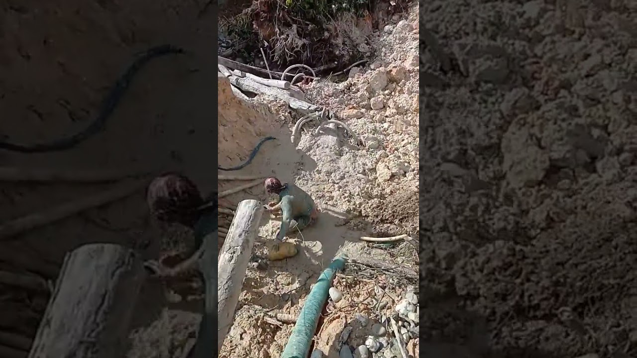 detik detik longsor di pertambangan