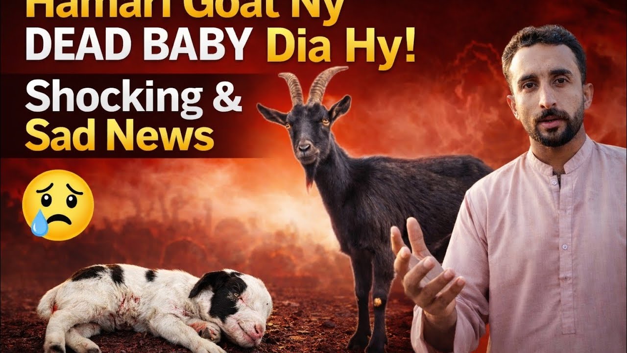 Hamari goat NY dead baby dia Hy||sad news 😭😭