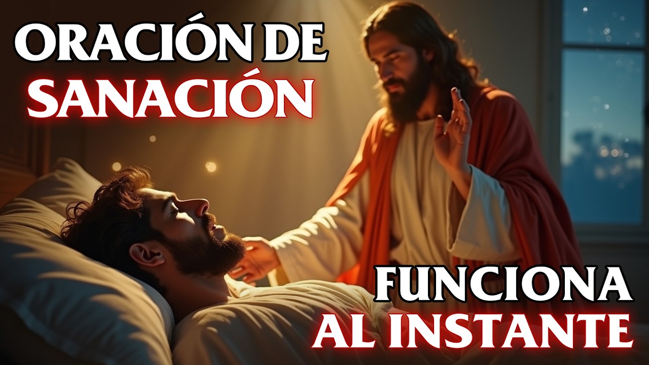 ✨ DIOS TOCA TU CUERPO Y TE CURA COMPLETAMENTE | ORACIÓN DE SANACIÓN DIVINA