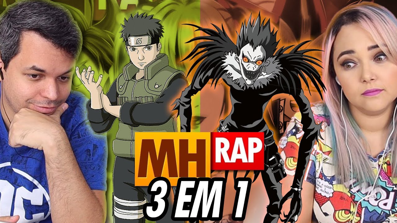 REACT 3 em 1 Vibe Animes, Vibe Shisui (Naruto) e Vibe Shinigami Prod. Sidney Scaccio (MHRAP)
