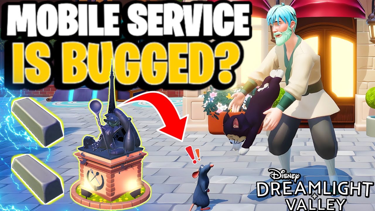 Players FRUSTRATED with Remy Mobile Delivery [Wrought Iron Rates] | Dreamlight Valley