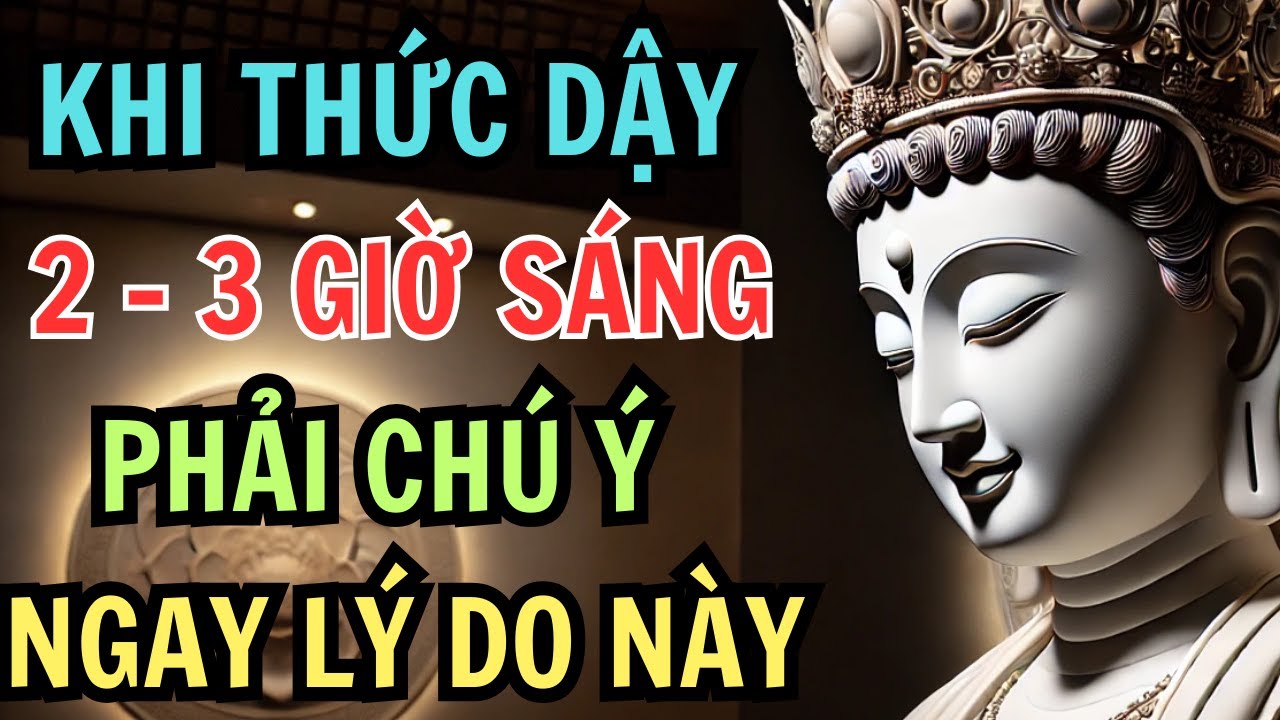 Bạn Thức Giấc Vào Giữa Đêm Trong Khoảng 2-3 Giờ Sáng? Nếu Có Thì Hãy Xem Hết Video Này Để Hiểu