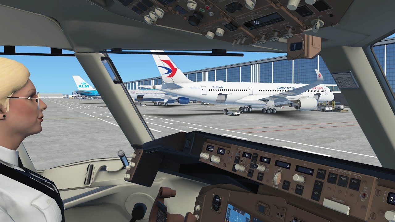 30 kts of Headwind | Arrival & Approach in Shanghai | China Southern 757 | Infinite Flight Simulator