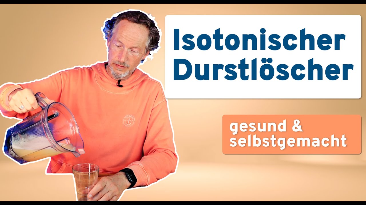 Isotonischer Durstlöscher - Das Geheimnis dieses Sommers!