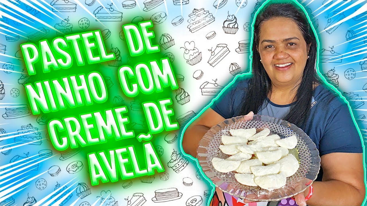 PASTEL DE NINHO COM CREME DE AVELÃ !!!