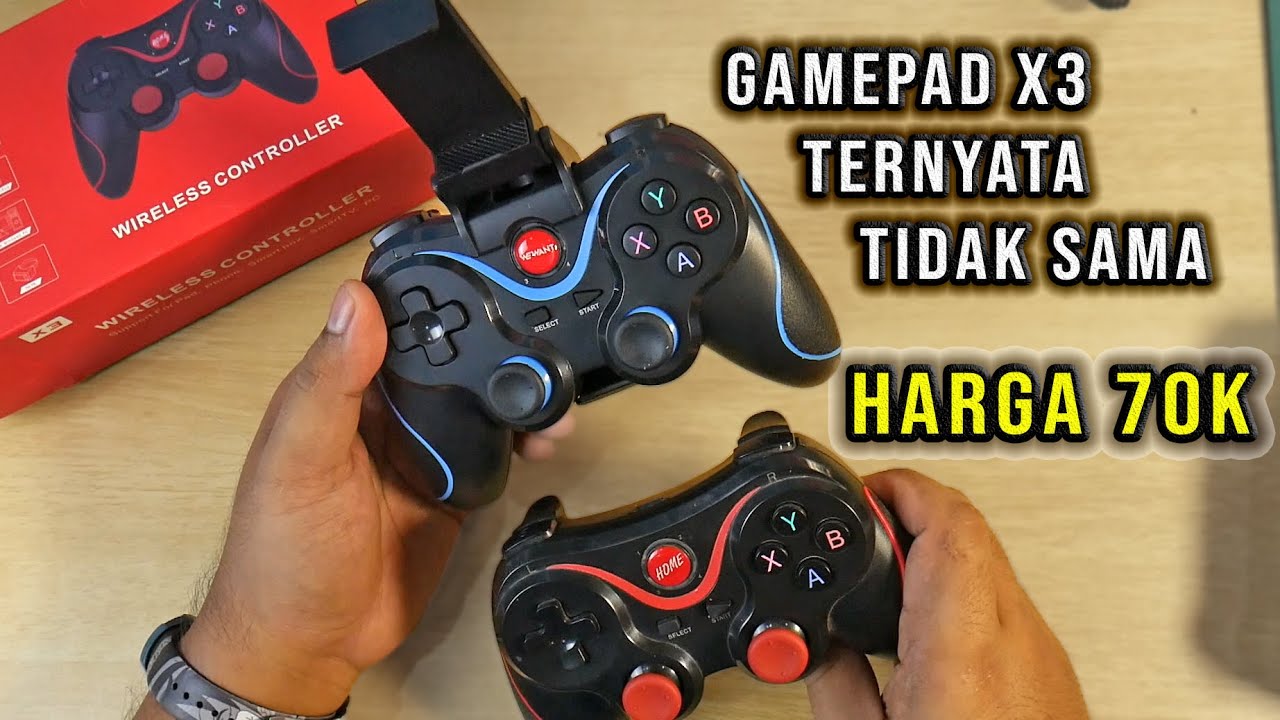 Ternyata bener Gamepad X3 Beda Versi | Unboxing Gamepad X3 / T3 Main emulator YUZU Aethersx2 POCO F5