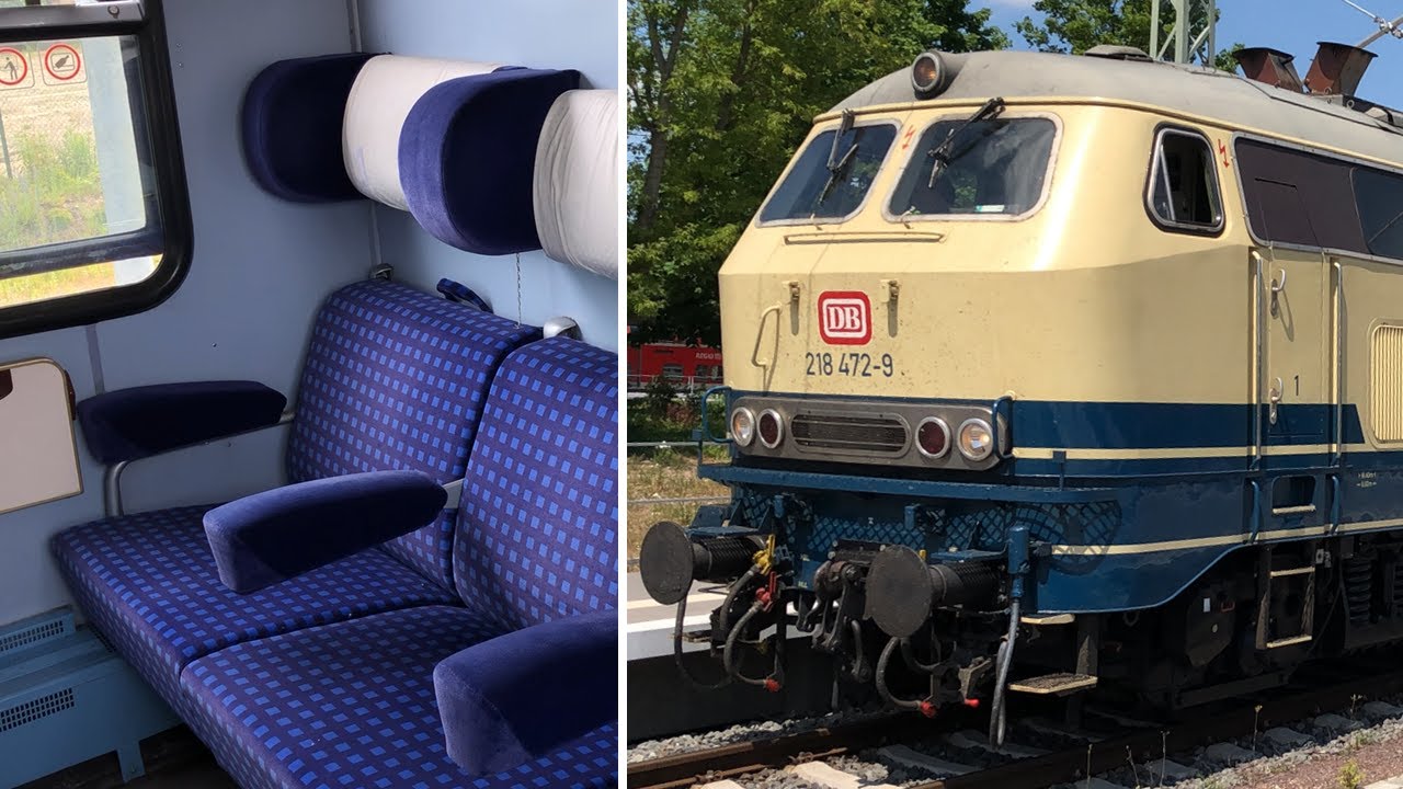9-Euro-Ticket Ersatzverkehr auf dem Abellio RE21 Magdeburg Hbf - Goslar: Mitfahrt BR 218 mit n-Wagen