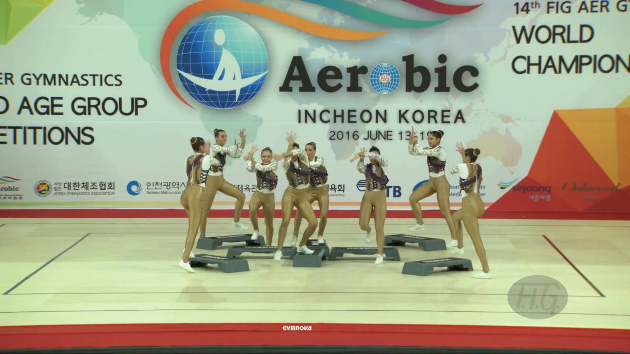 Argentina  (ARG) - 2016 Aerobic Worlds, Incheon (KOR) - Qualifications Step
