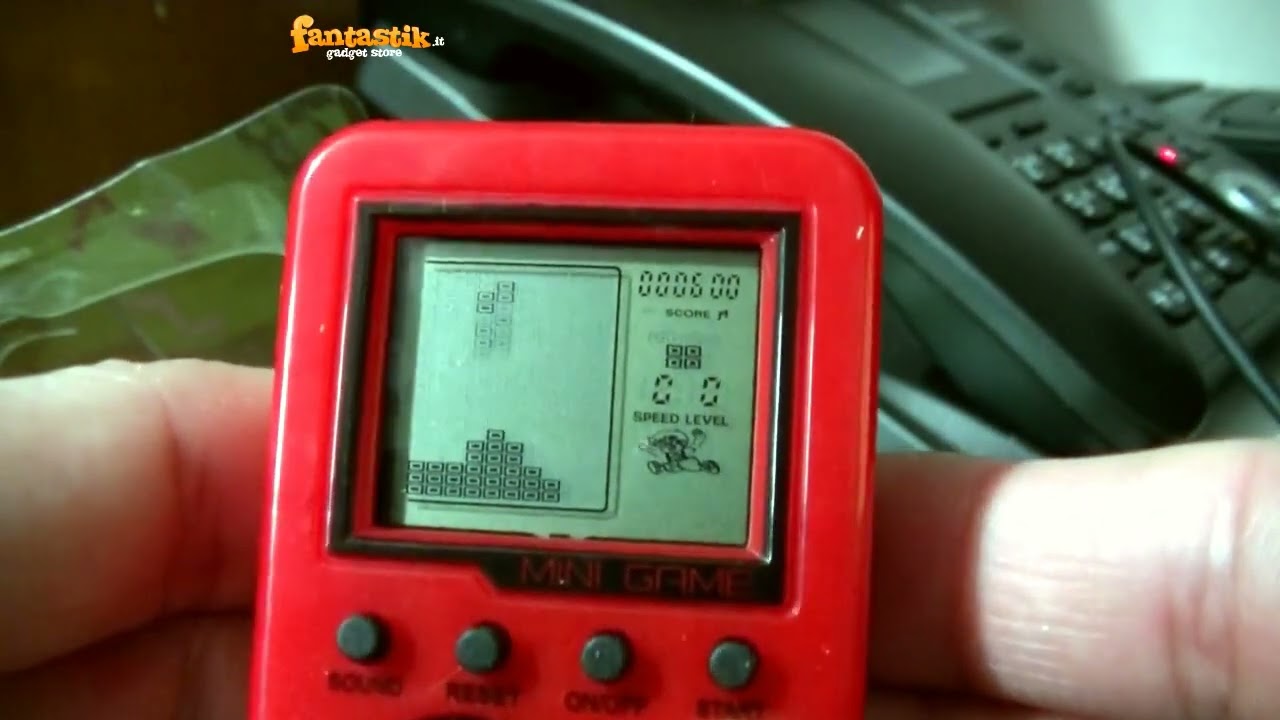 PORTACHIAVI VIDEOGIOCO ARCADE