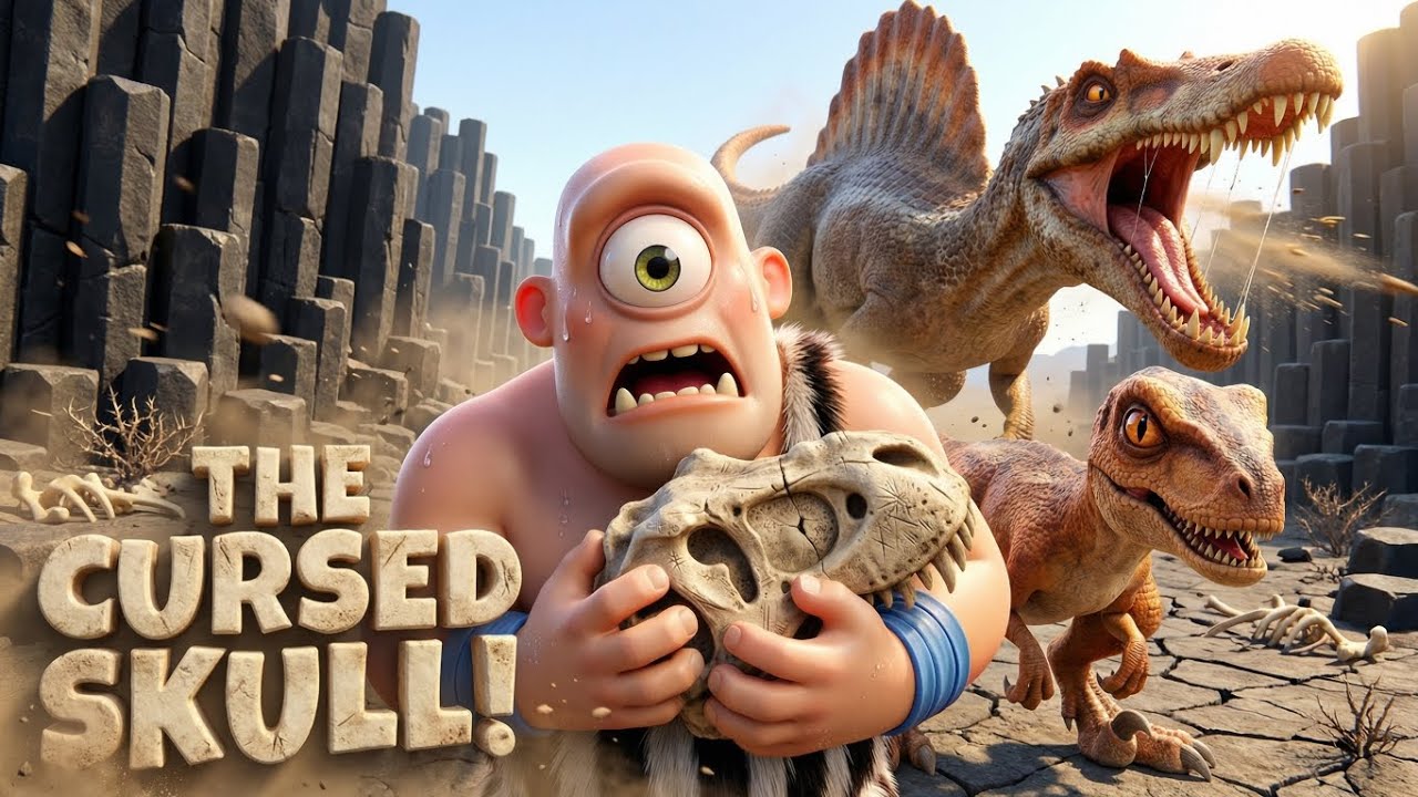THE CURSED SKULL! 😱💀 Cyclops Is Hunted by Ancient Dinosaurs! 🦖🔥