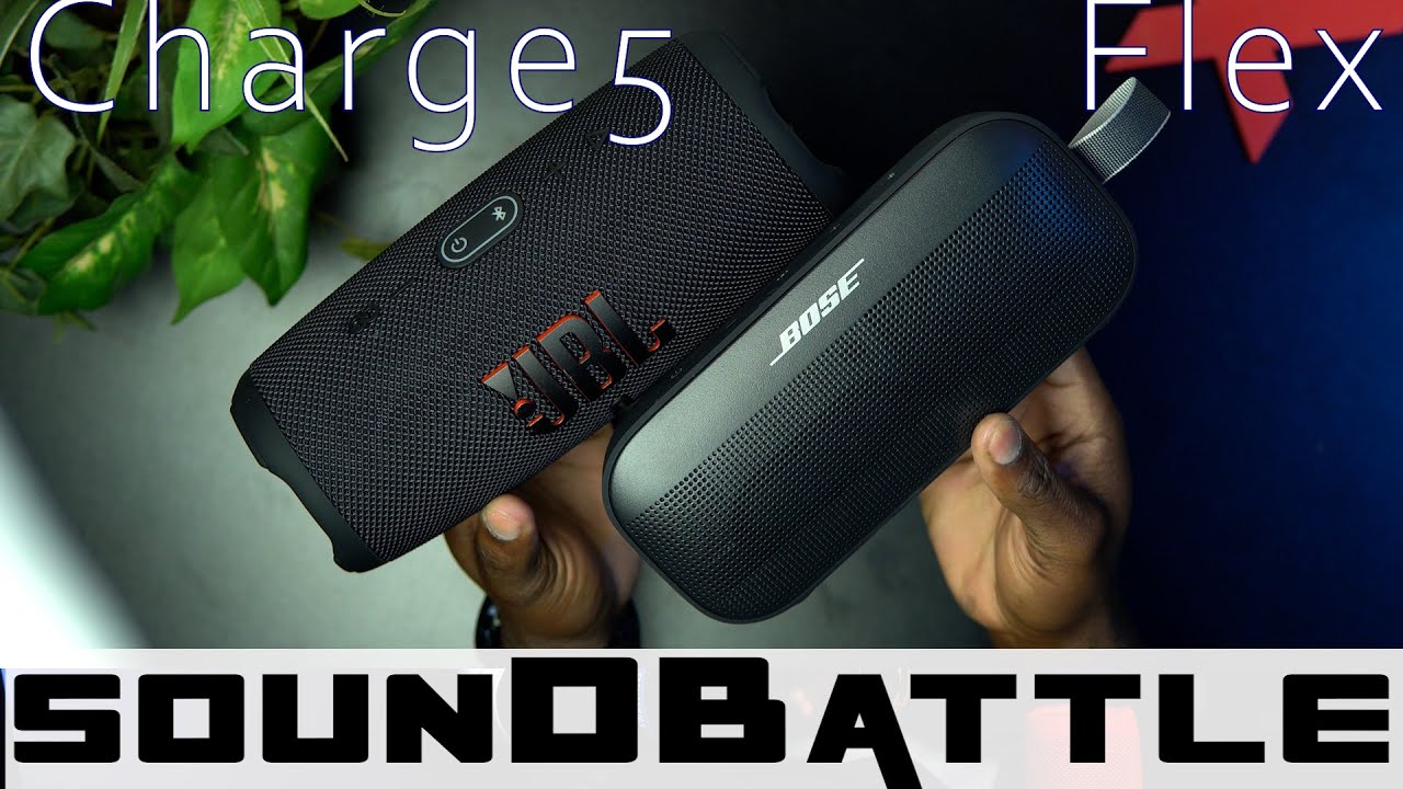 Bose SoundLink Flex vs JBL Charge 5 Binaural Sound Samples