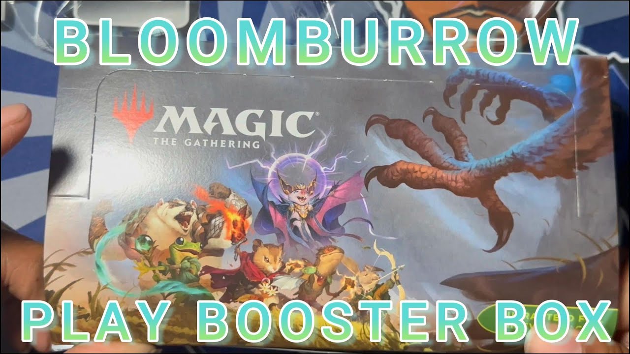RELAX WITH ME AS I OPEN A BLOOMBURROW PLAY BOOSTER BOX