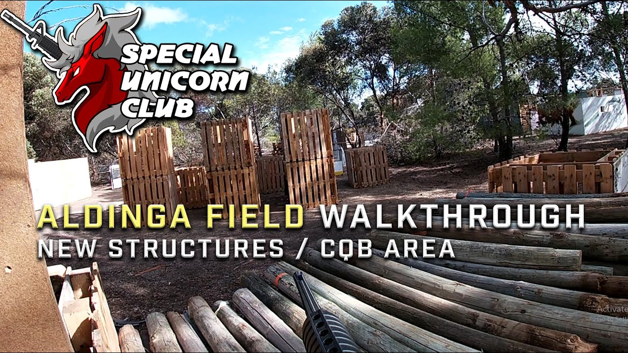 Gel Ball field - SUC Aldinga Walkthrough (New structures)