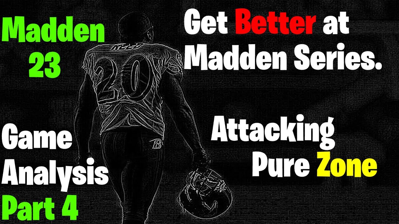 Get Better at Madden Series Part 4 - How to exploit spot drop and/or pure zone coverage with ease.