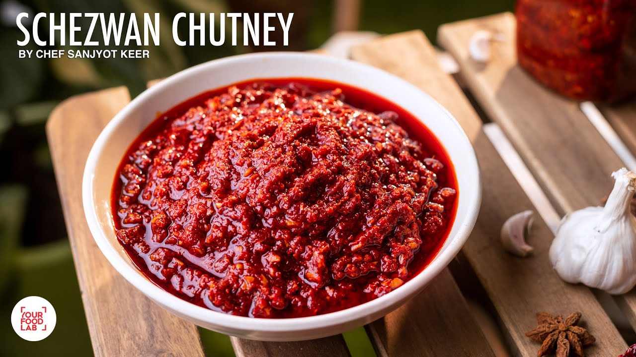 Schezwan Chutney Recipe | Desi Schezwan Sauce | शेजवान चटनी | Chef Sanjyot Keer
