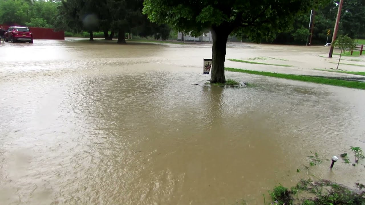 From Beginning to End: Flooding in Springville, NY July 17, 2021