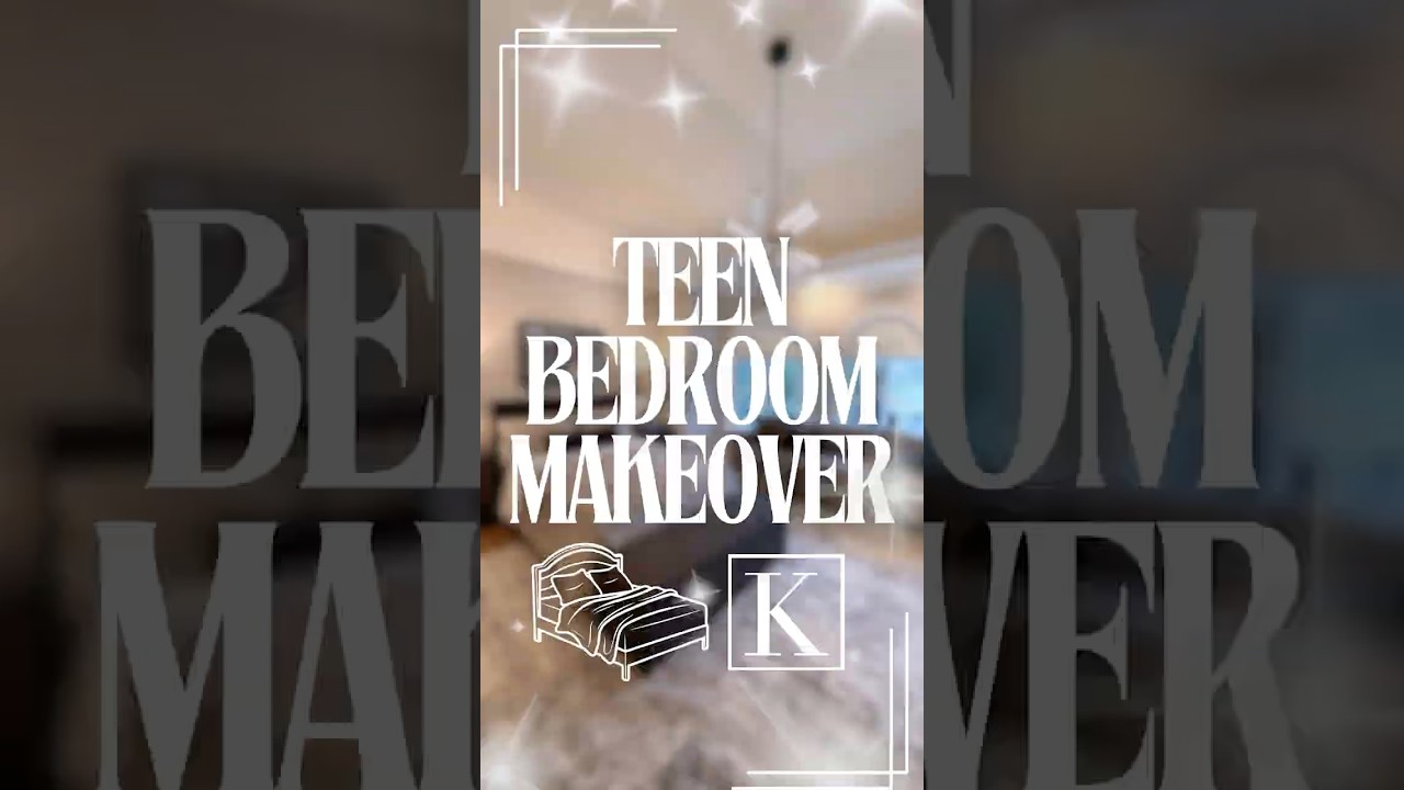 🛏️ Преображение подростковой спальни ✨ Свежая атмосфера, свежее пространство! Посмотрите, как эта...