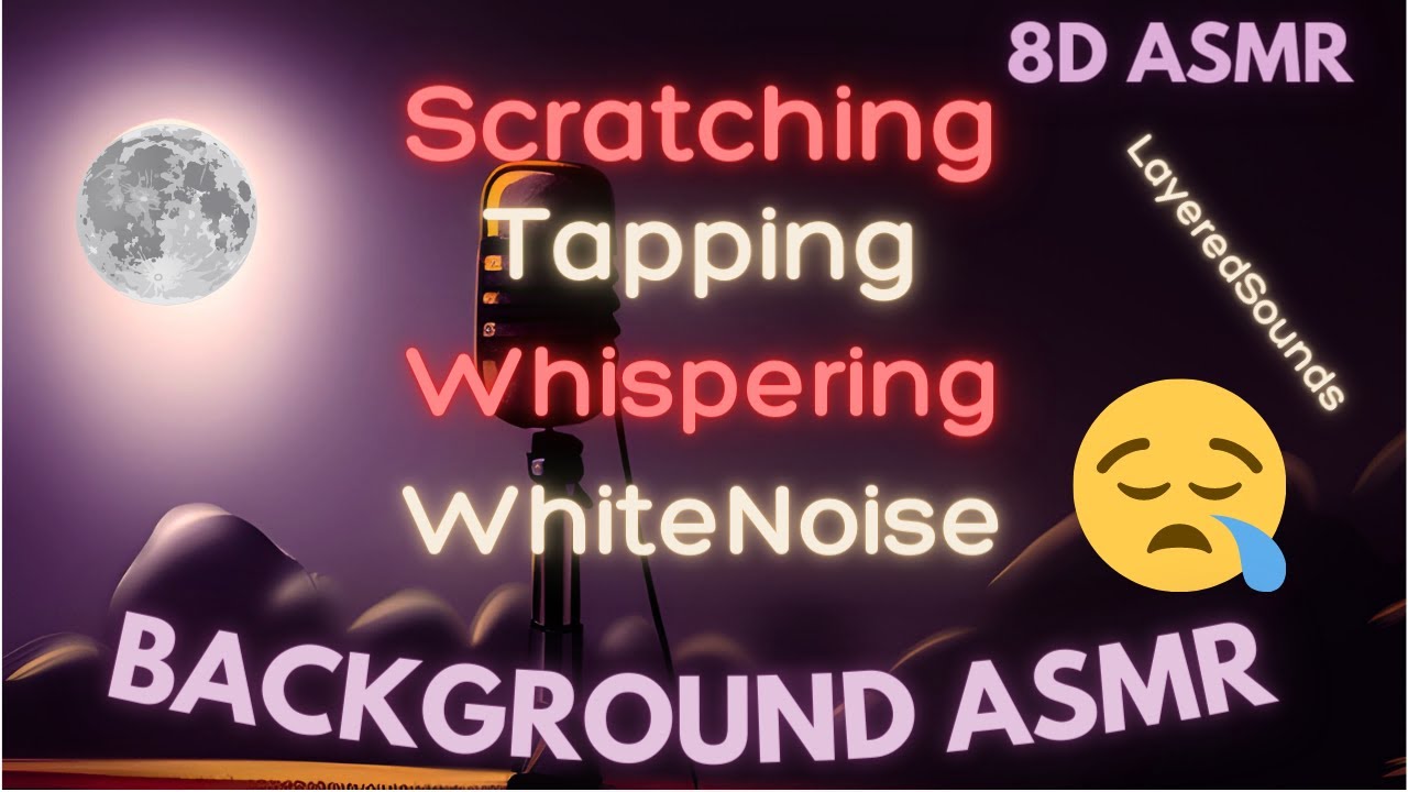 🎧 8D ASMR 🎧 | SCRATCHING | SCISSORS | POSITIVE AFFIRMATIONS | WHISPERING | BACKGROUND ASMR | LAYERED
