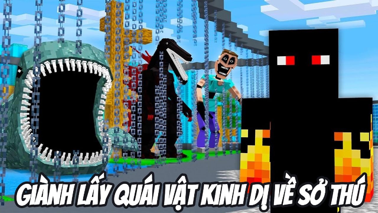 Thử Thách GIÀNH LẤY QUÁI VẬT KINH DỊ VỀ SỞ THÚ TRẢ THÙ BẠN THÂN KHỐN NẠN Trong Minecraft Bất Ổn 🤣