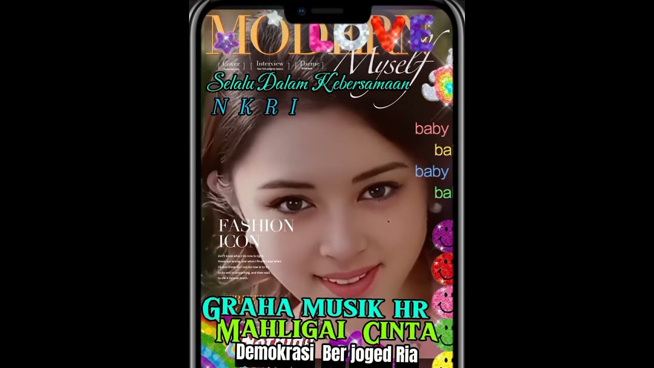 GRAHA  MUSIK HR  (  Mahligai  Cinta  ) Demokrasi  Ber joged Ria.