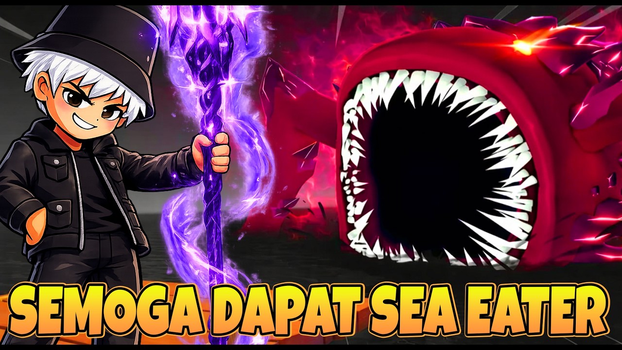 MABAR X8 LUCK SEMOGA HARI INI AKU BERHASIL MANCING SEA EATER 1/25M DI UPDATE BARU FISH IT!