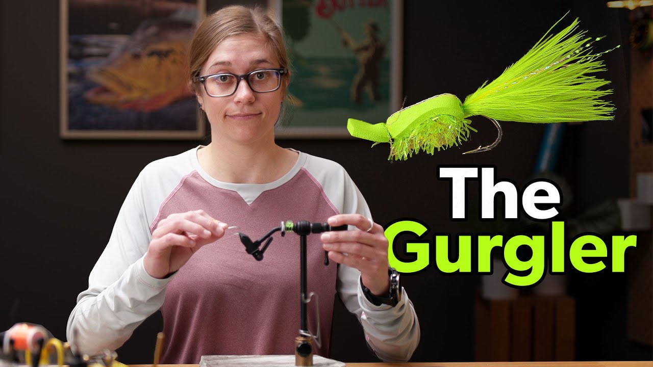 Fly Tying The Gurgler with Katie Johnstone (Fly Tying Tutorial)