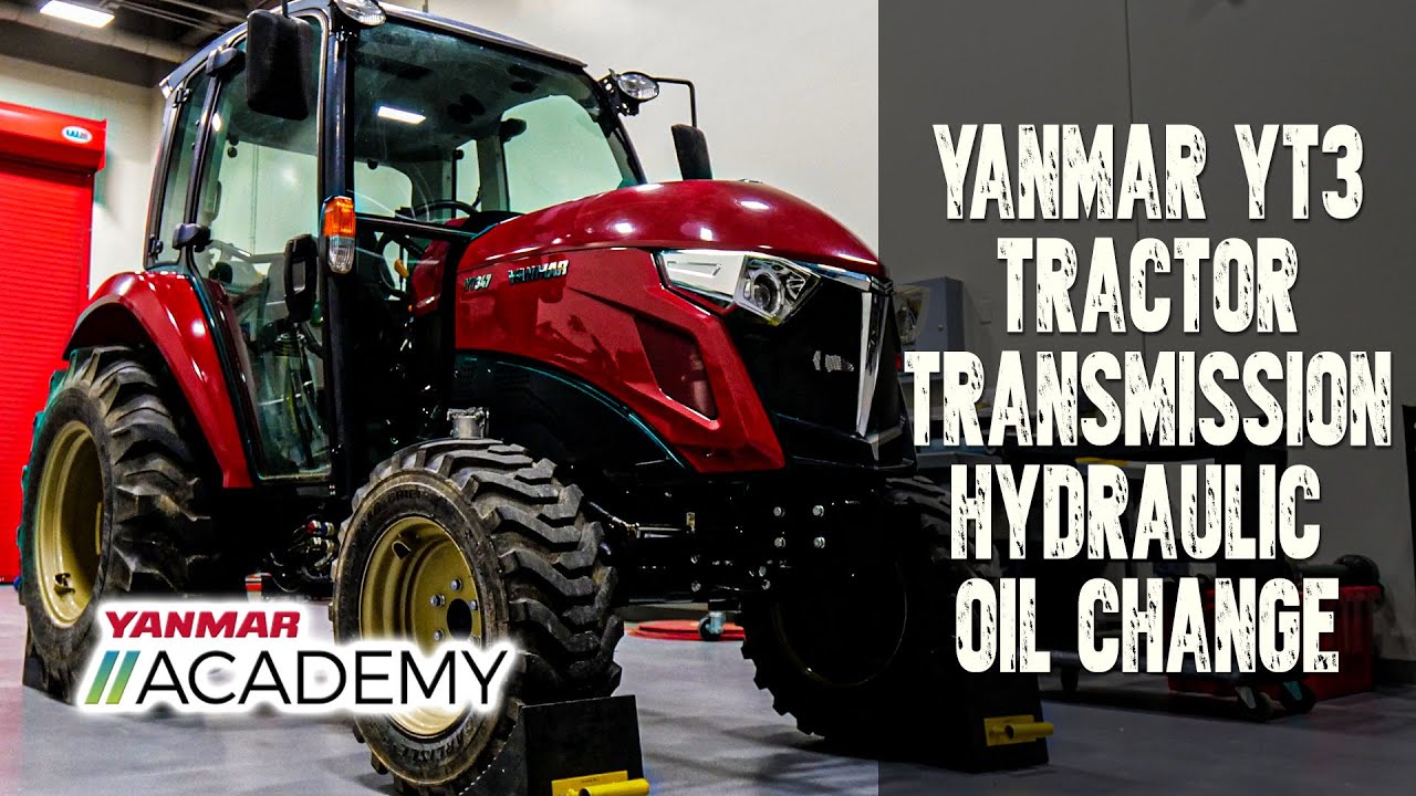 Yanmar YT3 Tractor Transmission Hydraulic Oil Change