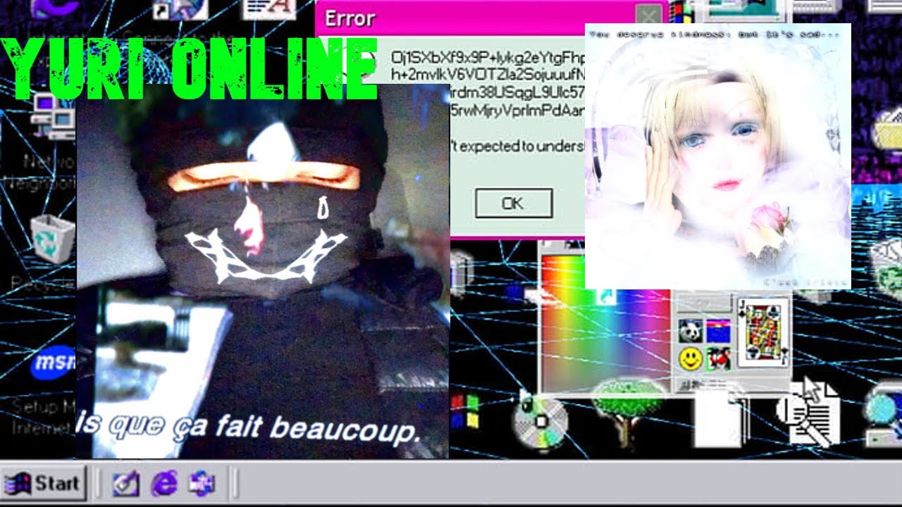 YURI ONLINE MUSIC REMINDS ME OF WAKING UP TO ADULTSWIM AT 3AM