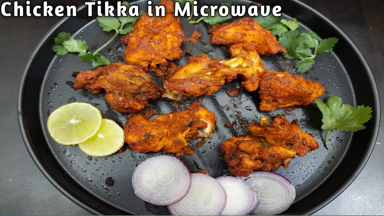 Chicken Tikka In Microwave ll Chicken tikka in whirlpool magicook Microwave