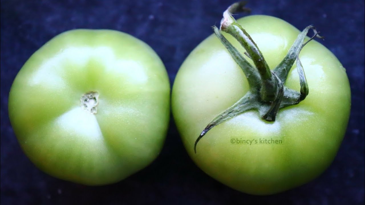 Pacha Thakkali Thoram Malayalam | Pacha Thakkali Recipe | Green Tomato Thoran