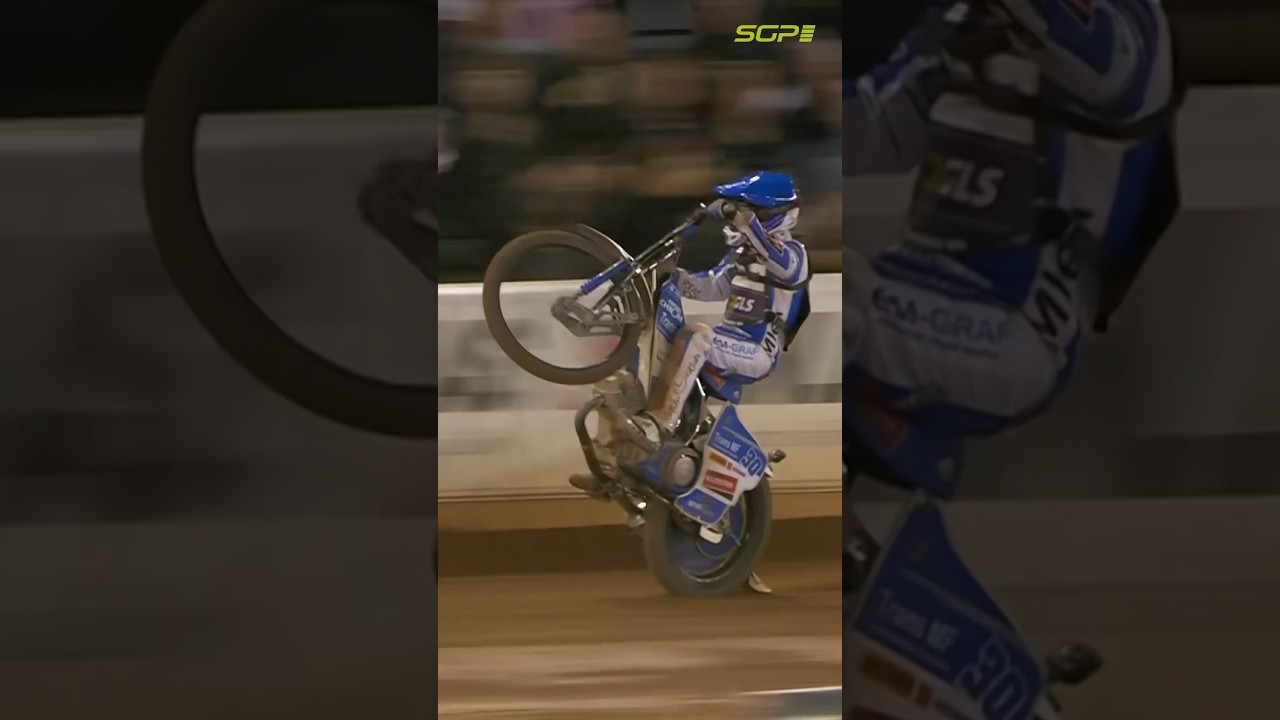 #WheelieWednesday Madsen ✊2019 #DanishSGP | #FIMSpeedwayGp