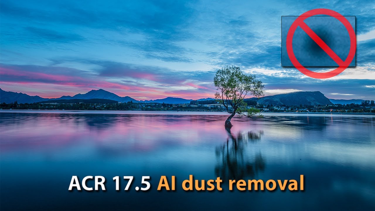 How to automatically remove dust from photos