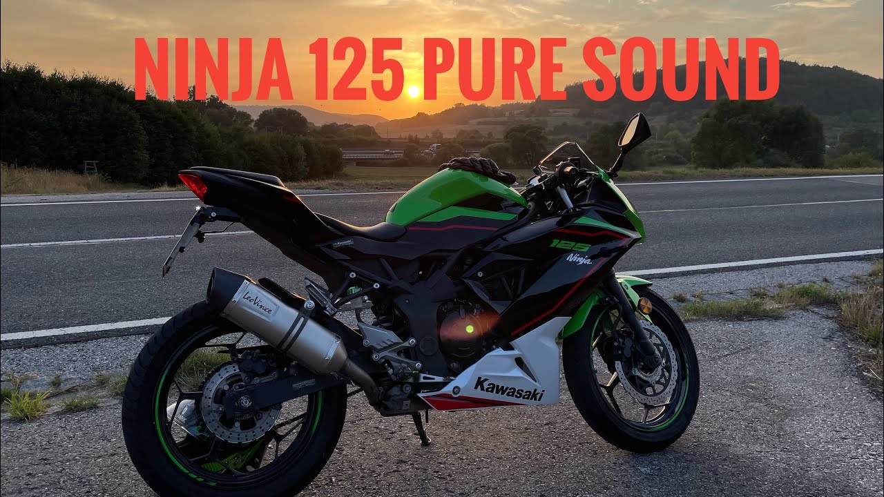 Ninja 125 - Pure Sound | Leo Vince LV One Exhaust