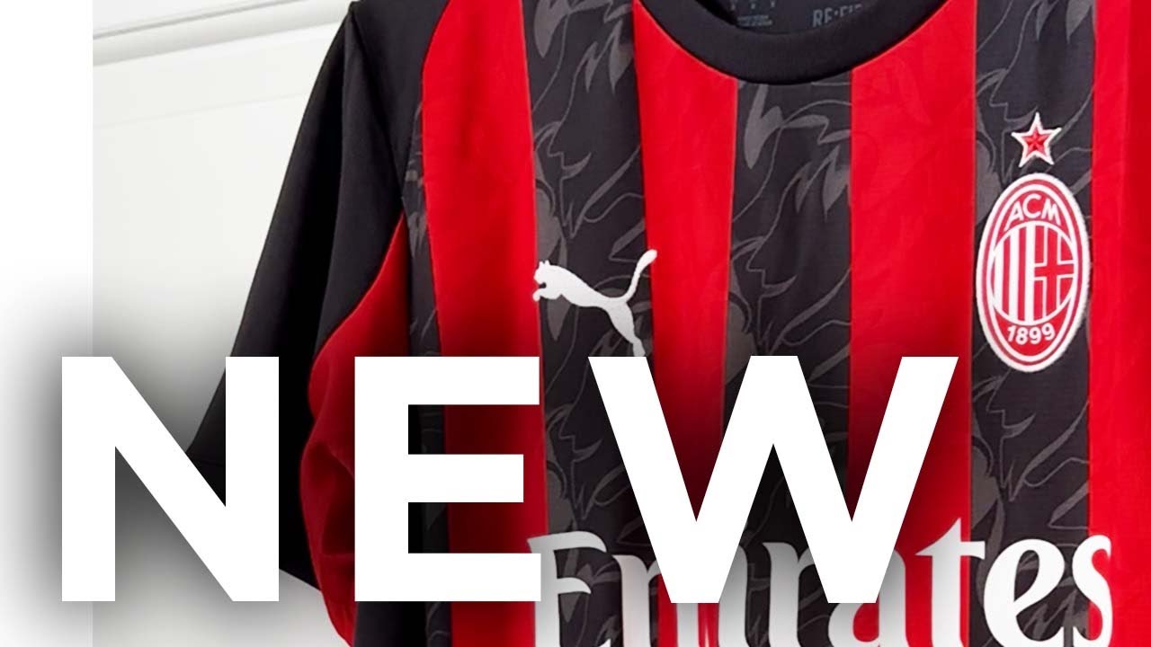 NEW AC Milan 2025/2026 home kit unboxing 👀