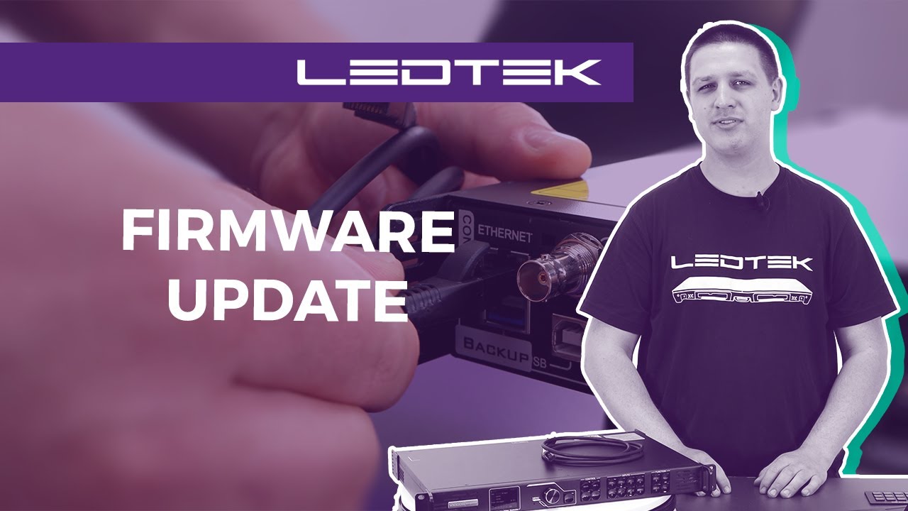 Das Firmware-Update bei der VX-Serie (NovaStar)