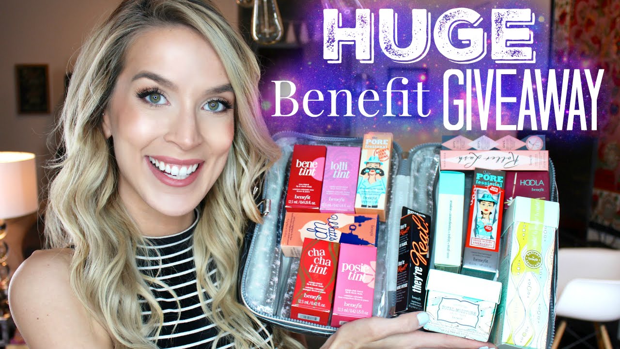Huge Benefit Makeup GIVEAWAY! | LeighAnnSays