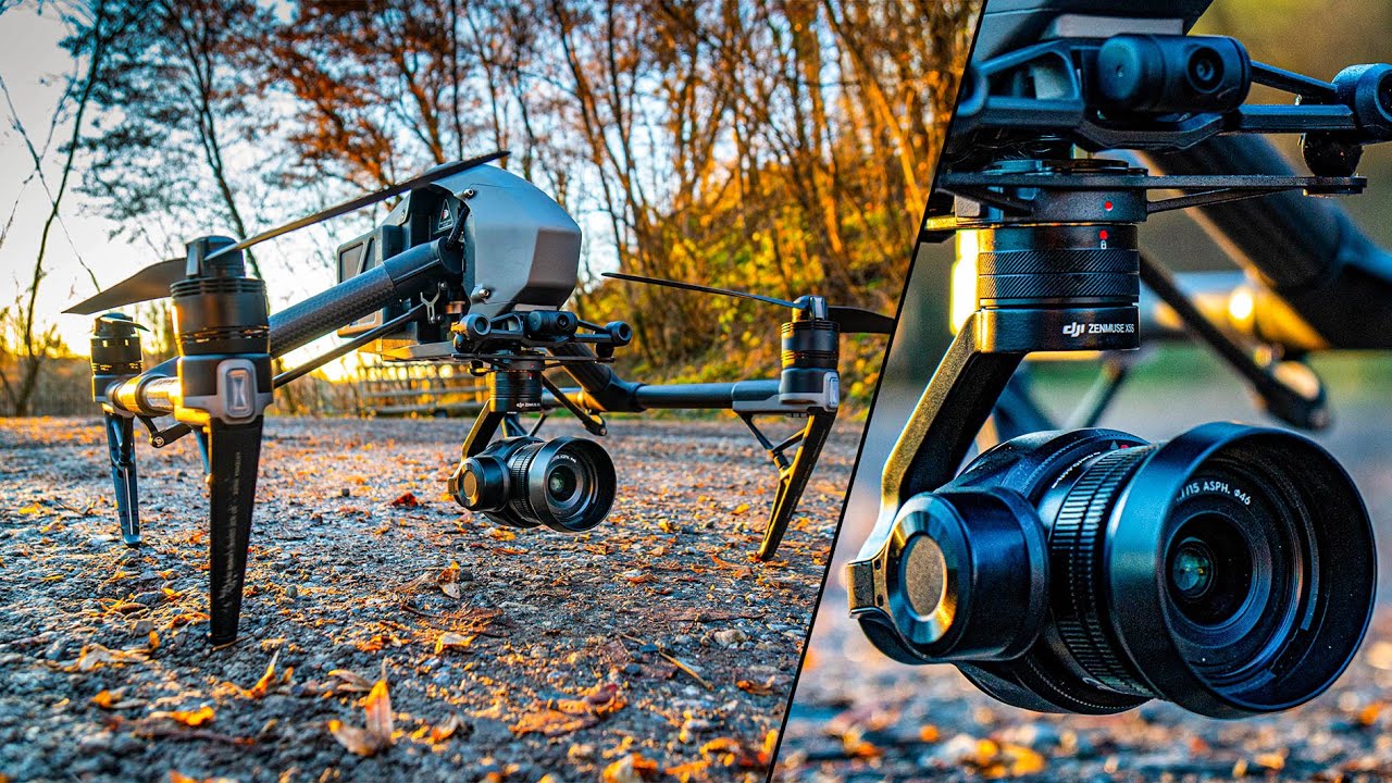 Kino in der Luft - Lohnt sich die DJI Inspire 2 in 2022/23? [4K]