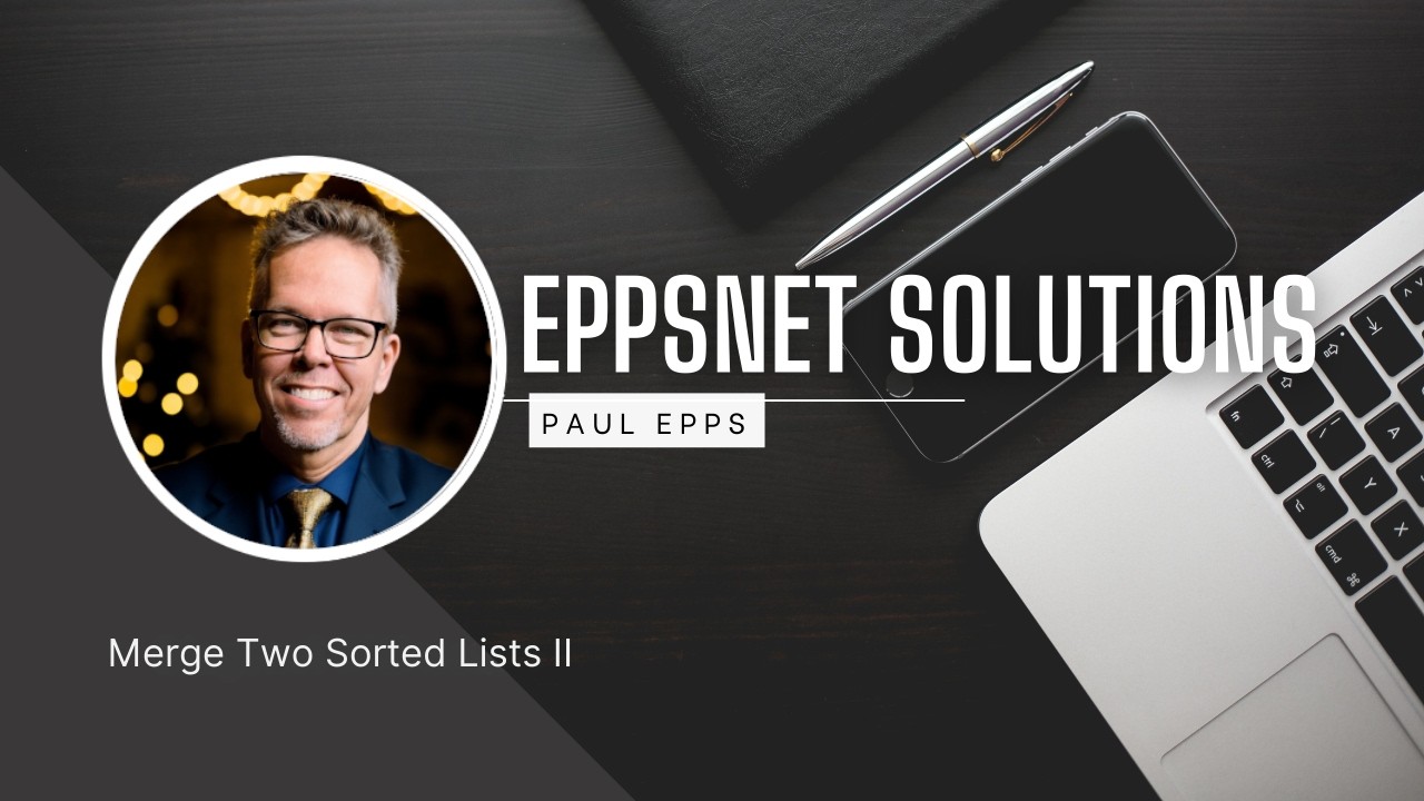 🚀 Master the Two-Pointer Pattern: Merge Two Sorted Lists II
