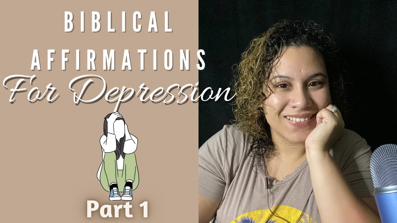 Biblical Affirmations to help you fight the Spirit of Depression ✨Christian ASMR✨