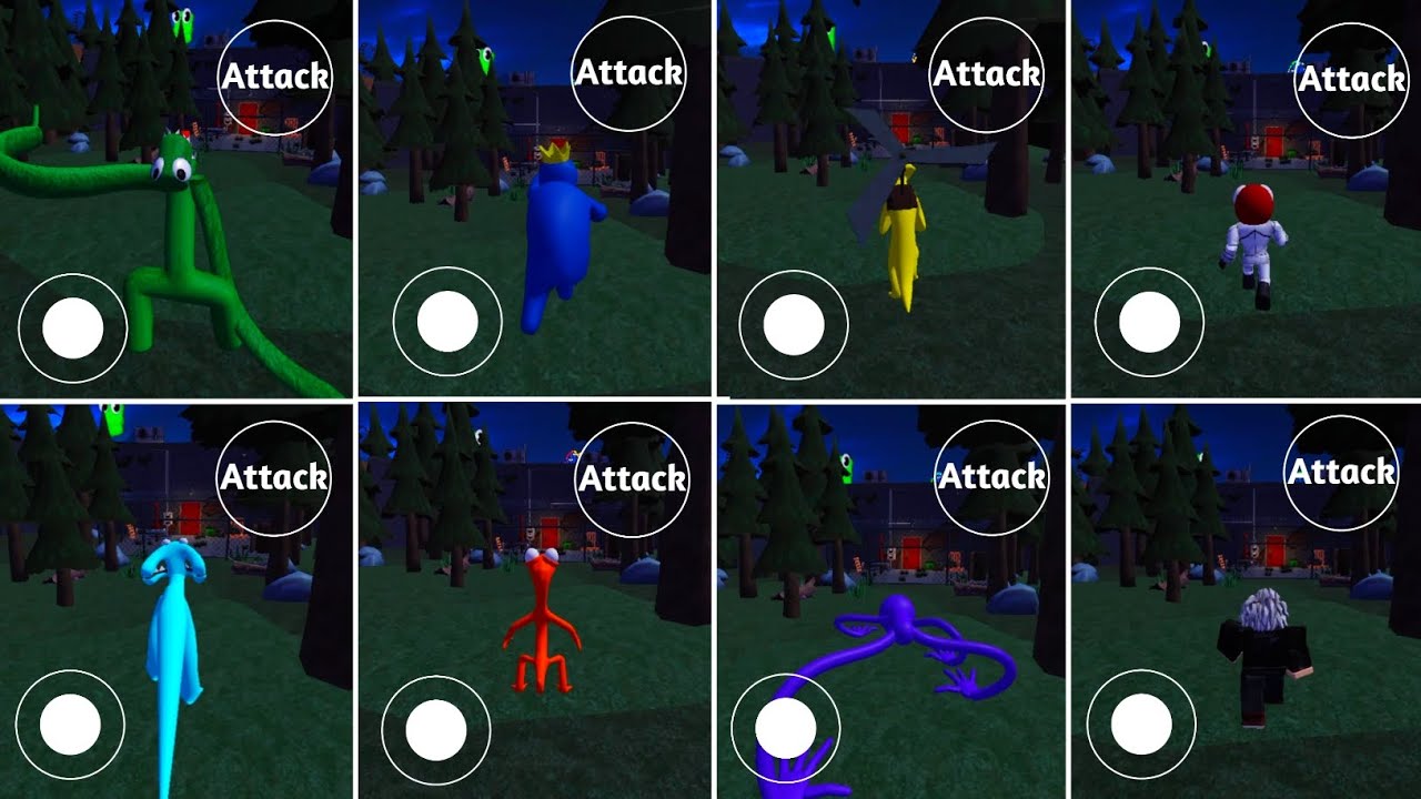 Rainbow Friends: Top 8 Accurate Morphs & Jumpscares (Roblox)