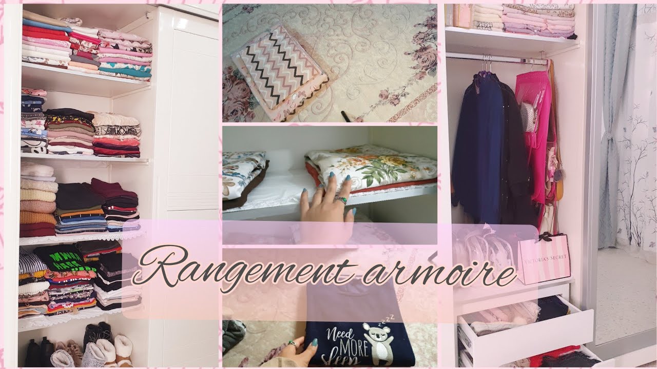 Rangement armoire chambre de mariée ترتيب غرفة العروس partie 1