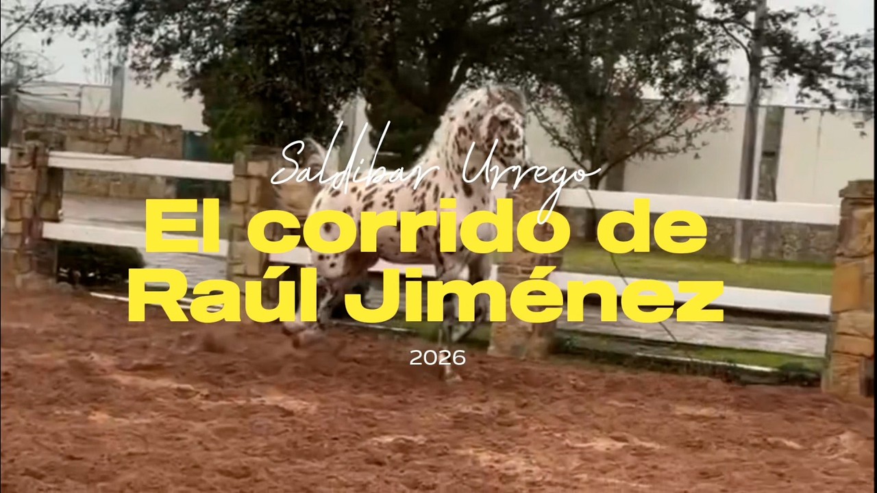 Un Corrido De Raúl Jiménez - Saldibar Urrego (Video Lyric)#musicapopularcolombiana #corridos