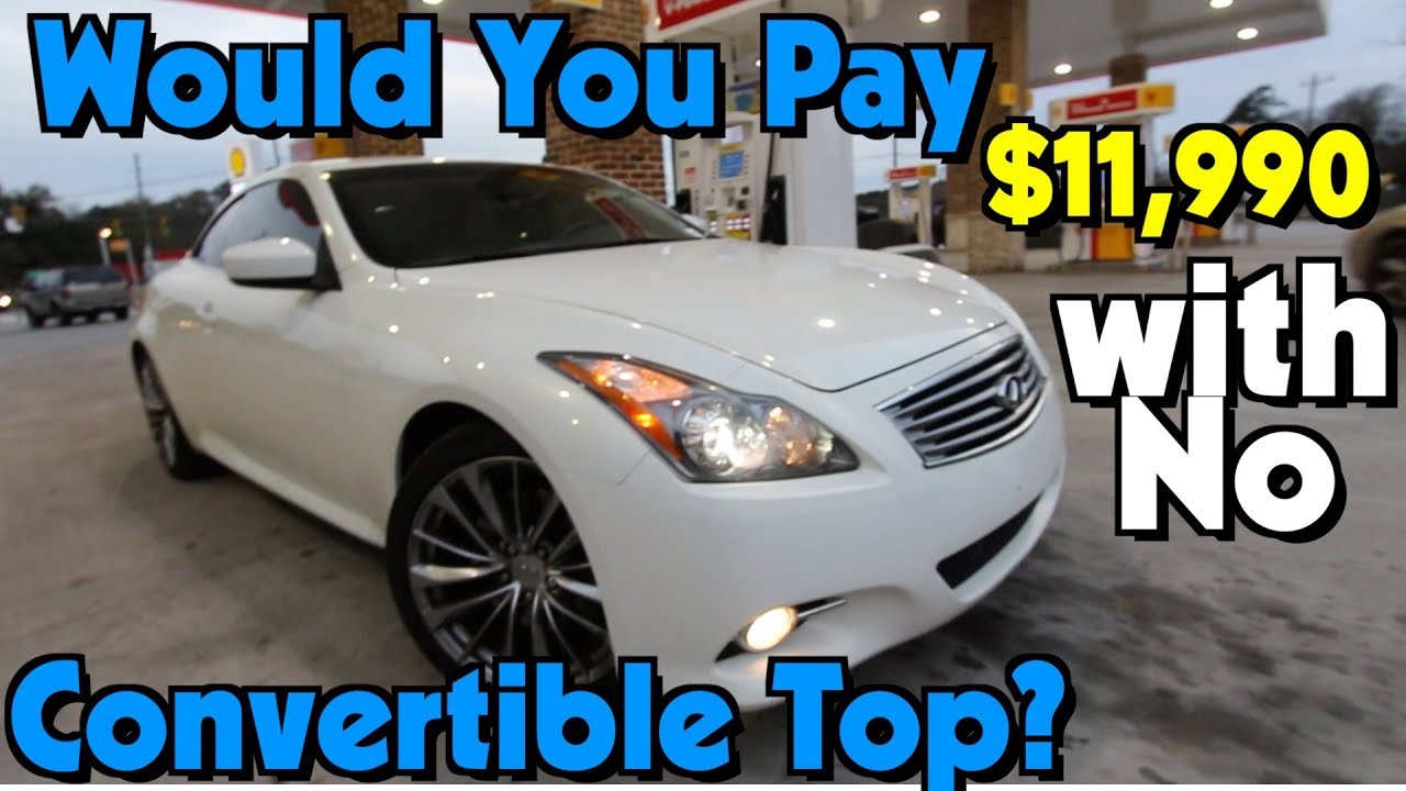 Представляем Infiniti G37 Coupe с жестким верхом и кабриолетом | Обзор и тест-драйв Auto Vlog