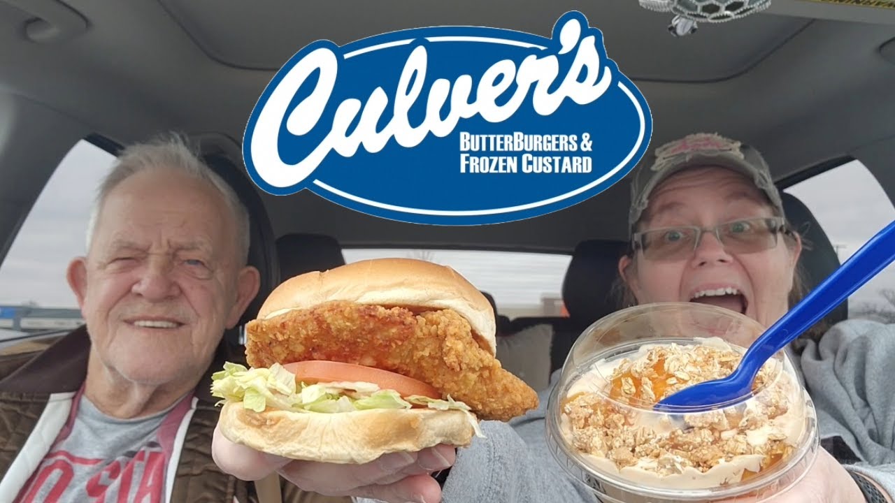 Culver's Crispy Chicken Sandwich Review #foodreview #fastfoodreview #culvers #mukbang